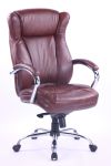 Clerk Leather Brown krēsls