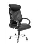 LP 420 dabīgas ādas black krēsls